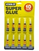 10pc Super Glue 3g