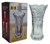 19cm Flower Vase Clear Glass